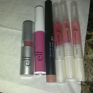 Final offer 6 NEW WITHOUT TAGS ELF lipsticks